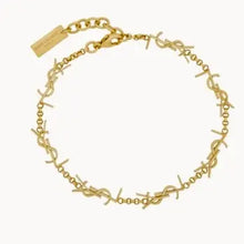 Load image into Gallery viewer, Reluxe Vintage Necklaces YSL Asymmetrical Necklace