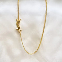 Load image into Gallery viewer, Reluxe Vintage Necklaces YSL Asymmetrical Necklace