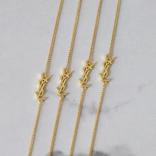 Load image into Gallery viewer, Reluxe Vintage Necklaces YSL Asymmetrical Necklace