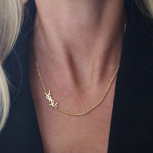 Load image into Gallery viewer, Reluxe Vintage Necklaces YSL Asymmetrical Necklace
