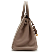 Load image into Gallery viewer, Reluxe Vintage Hermès Birkin 25 Gris Asphalt Novillo