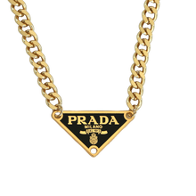 Load image into Gallery viewer, Reluxe Vintage Milano Noir Gold Necklace