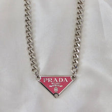 Load image into Gallery viewer, Reluxe Vintage Milano Rose Tag Necklace