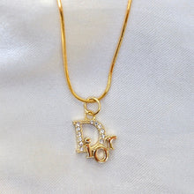Load image into Gallery viewer, Dainty Dior Crystal Pendant Necklace
