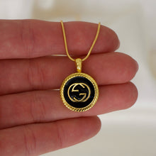 Load image into Gallery viewer, Gucci GG Button Necklace
