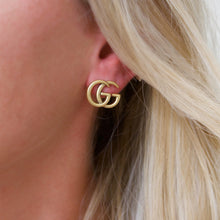 Load image into Gallery viewer, Gucci Gold GG Studs
