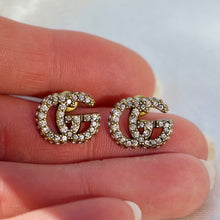 Load image into Gallery viewer, Gucci Crystal Mini Studs

