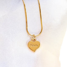 Load image into Gallery viewer, Prada Gold Heart Necklace
