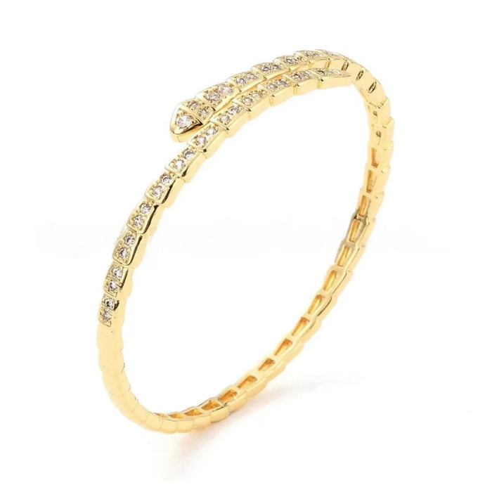 Reluxe Vintage bracelets Serpenti Gold Wrap Bracelet