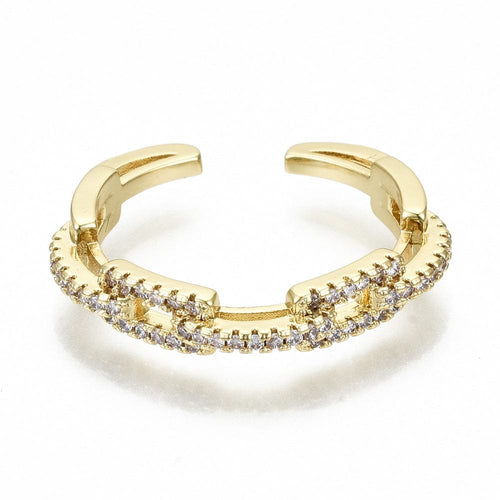 Reluxe Vintage Pavé Chain Ring
