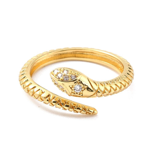 Reluxe Vintage Snake Ring Gold