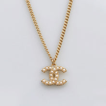 Load image into Gallery viewer, Chanel CC Pearl Necklace Reluxe Vintage
