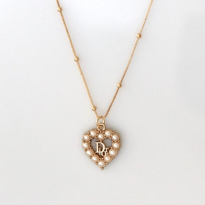 Vintage Dior Crystal Heart Necklace – Reluxe Vintage