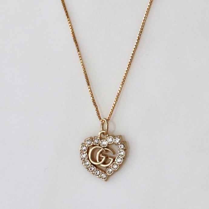 Gucci GG Heart Necklace
