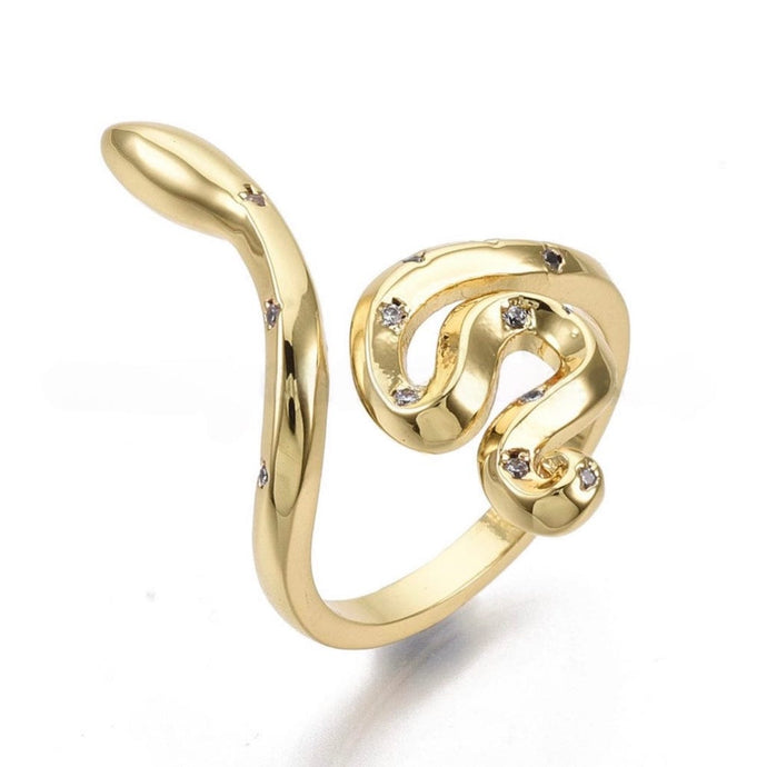 Starry Snake Ring Reluxe Vintage