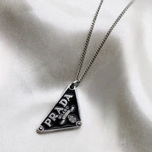 Load image into Gallery viewer, Reluxe Vintage Prada Tag Necklace
