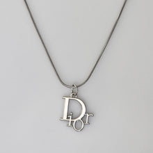 Load image into Gallery viewer, Silver Dior Pendant Necklace

