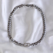 Load image into Gallery viewer, Silver CD Choker
