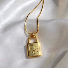 Load image into Gallery viewer, Dior Lock Charm Necklace
