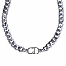 Load image into Gallery viewer, Silver CD Choker
