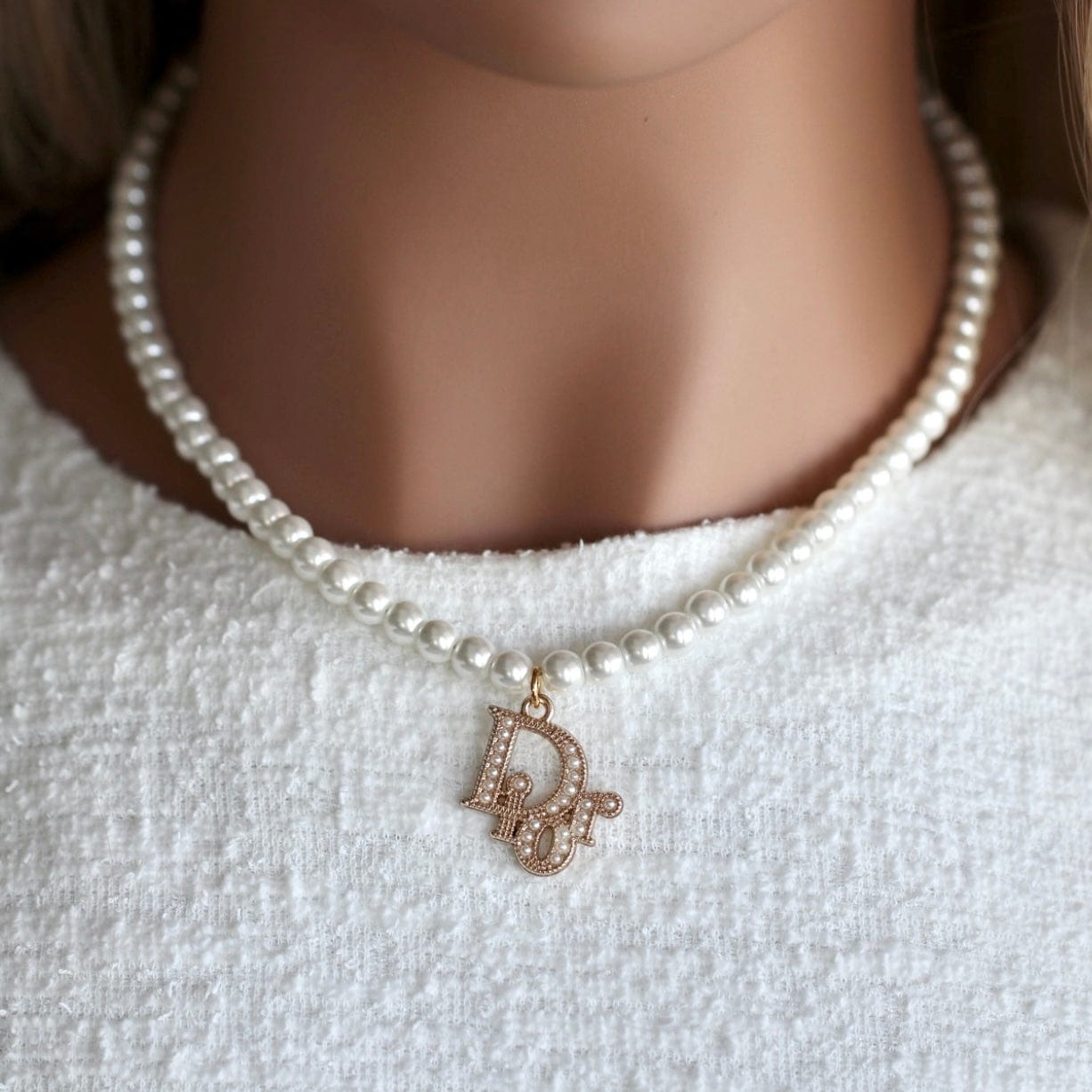 christian dior pearl necklace  eBay