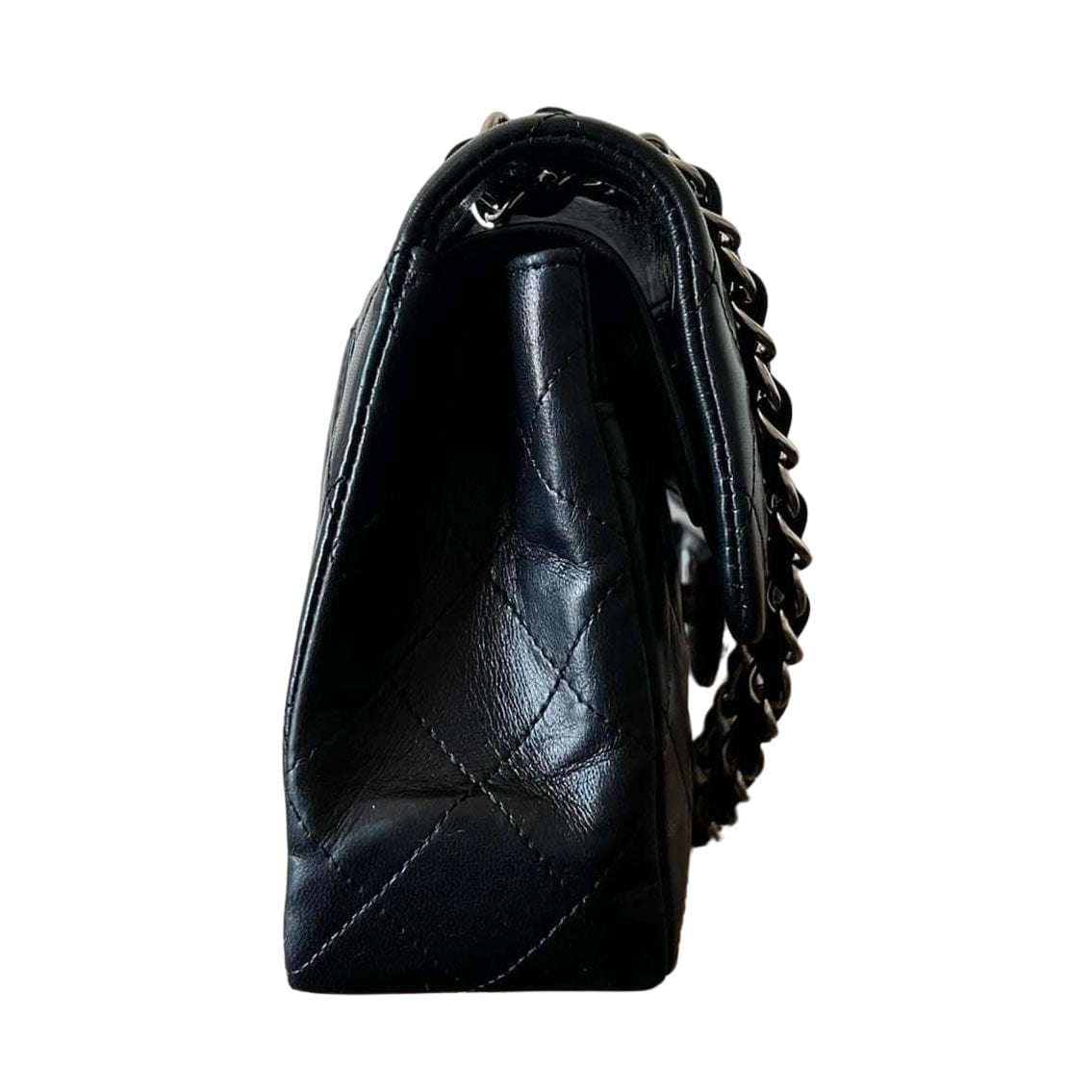 Vintage Black Chanel Classic Small Single Flap Bag – Designer Revival