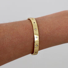 Load image into Gallery viewer, Star Studded Cuff Bracelet
