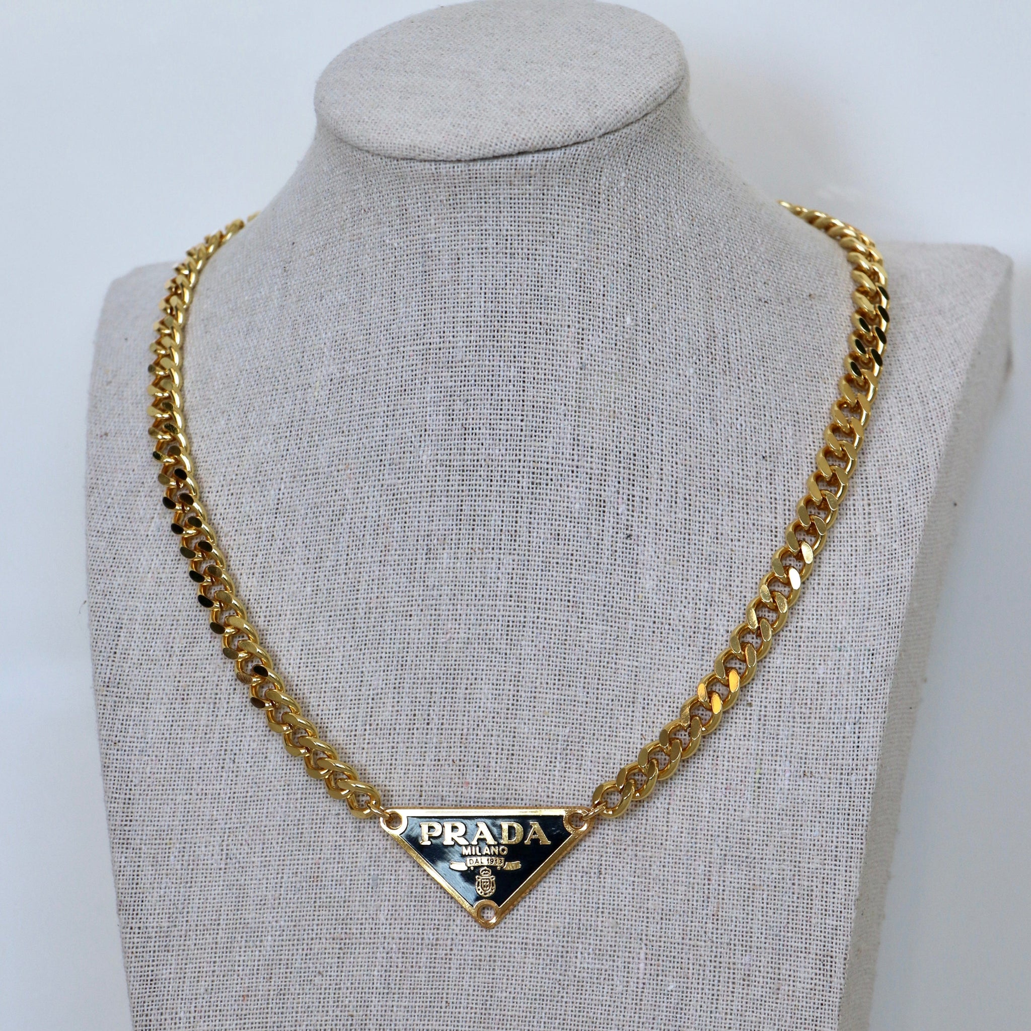 Prada Eternal Gold Pendant Necklace 18K Rose Gold with Diamonds Rose gold  25732072
