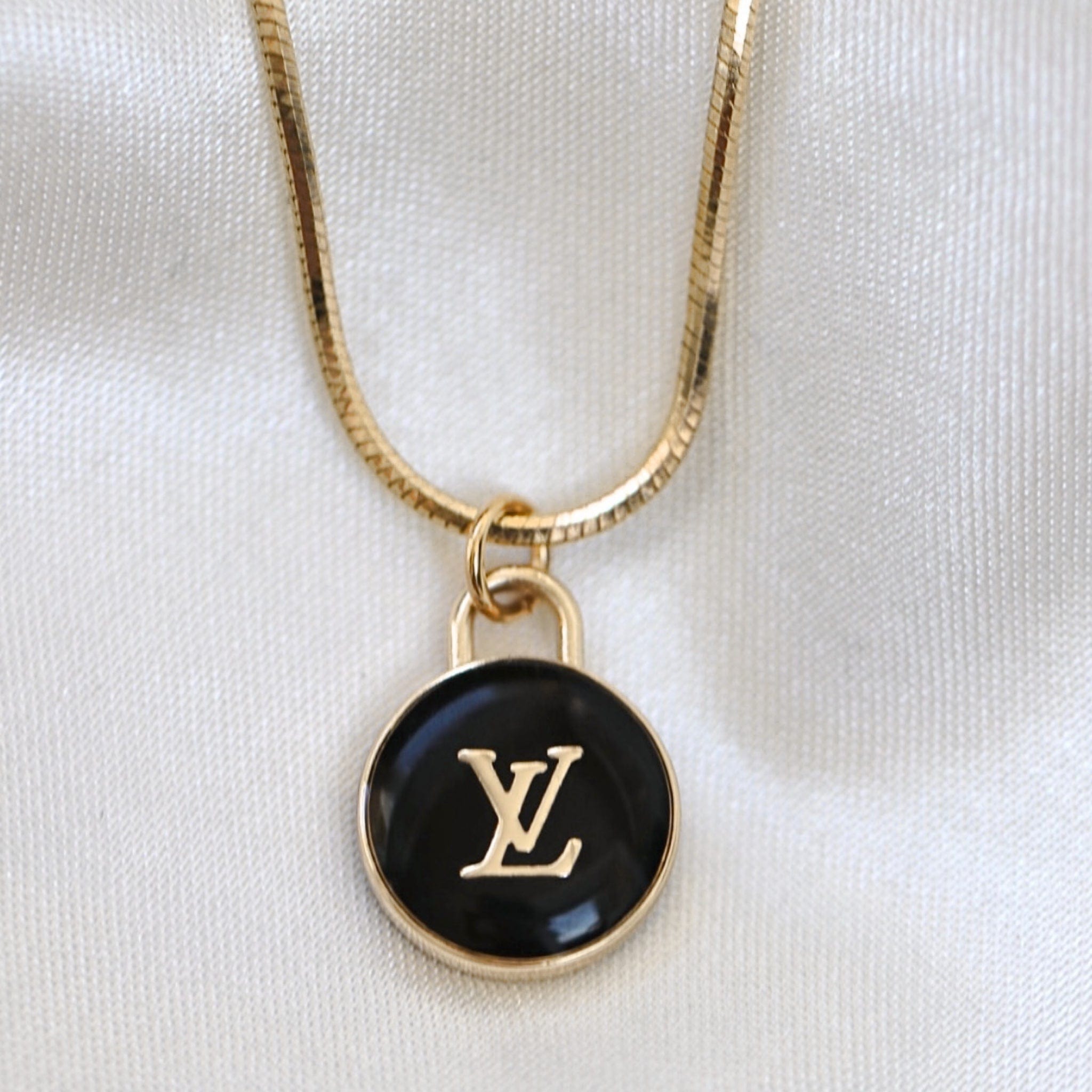 Louis Vuitton Vintage Reworked Charm Keychain