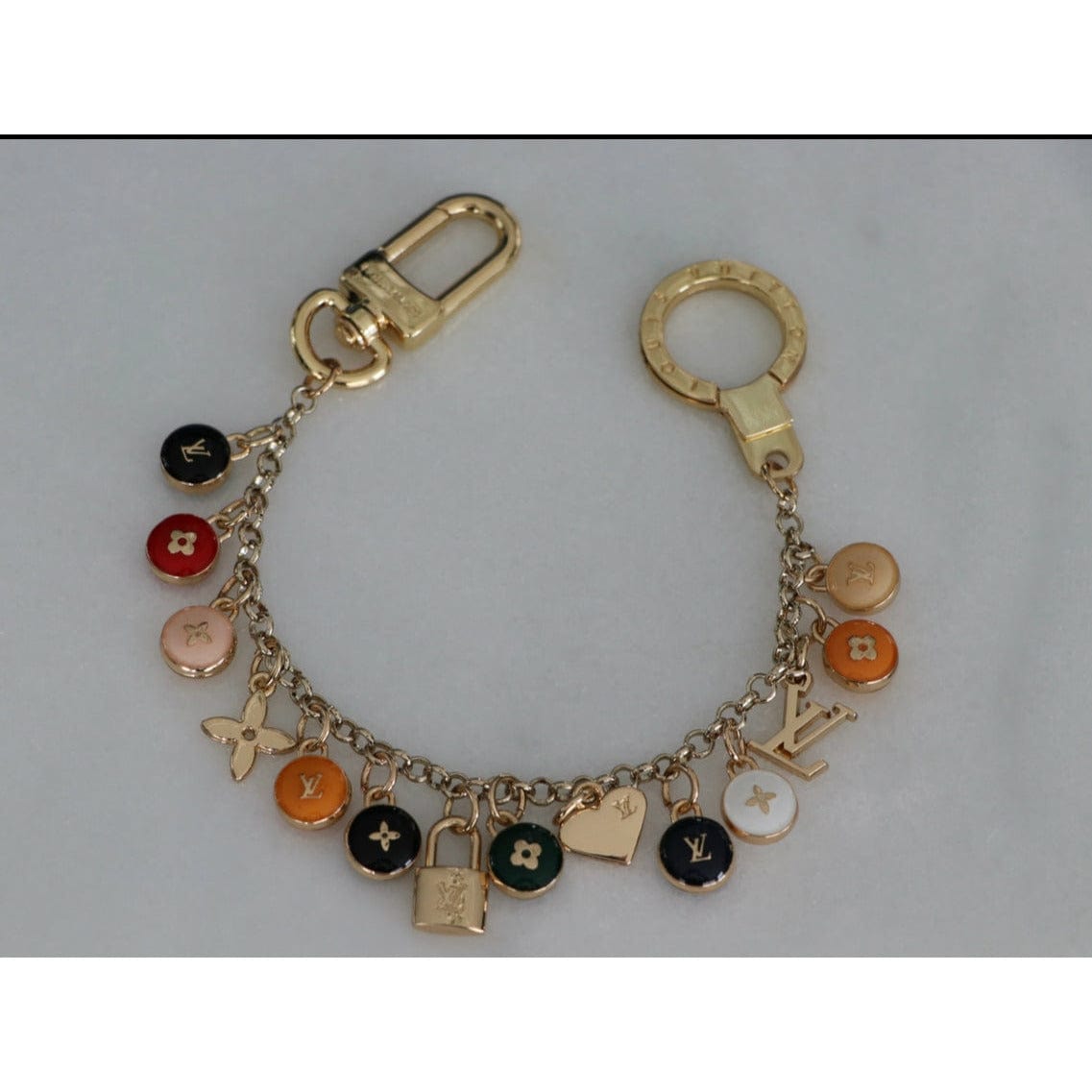 Louis Vuitton Lock Charm Necklace