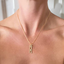 Load image into Gallery viewer, Dior Pave Pendant Necklace

