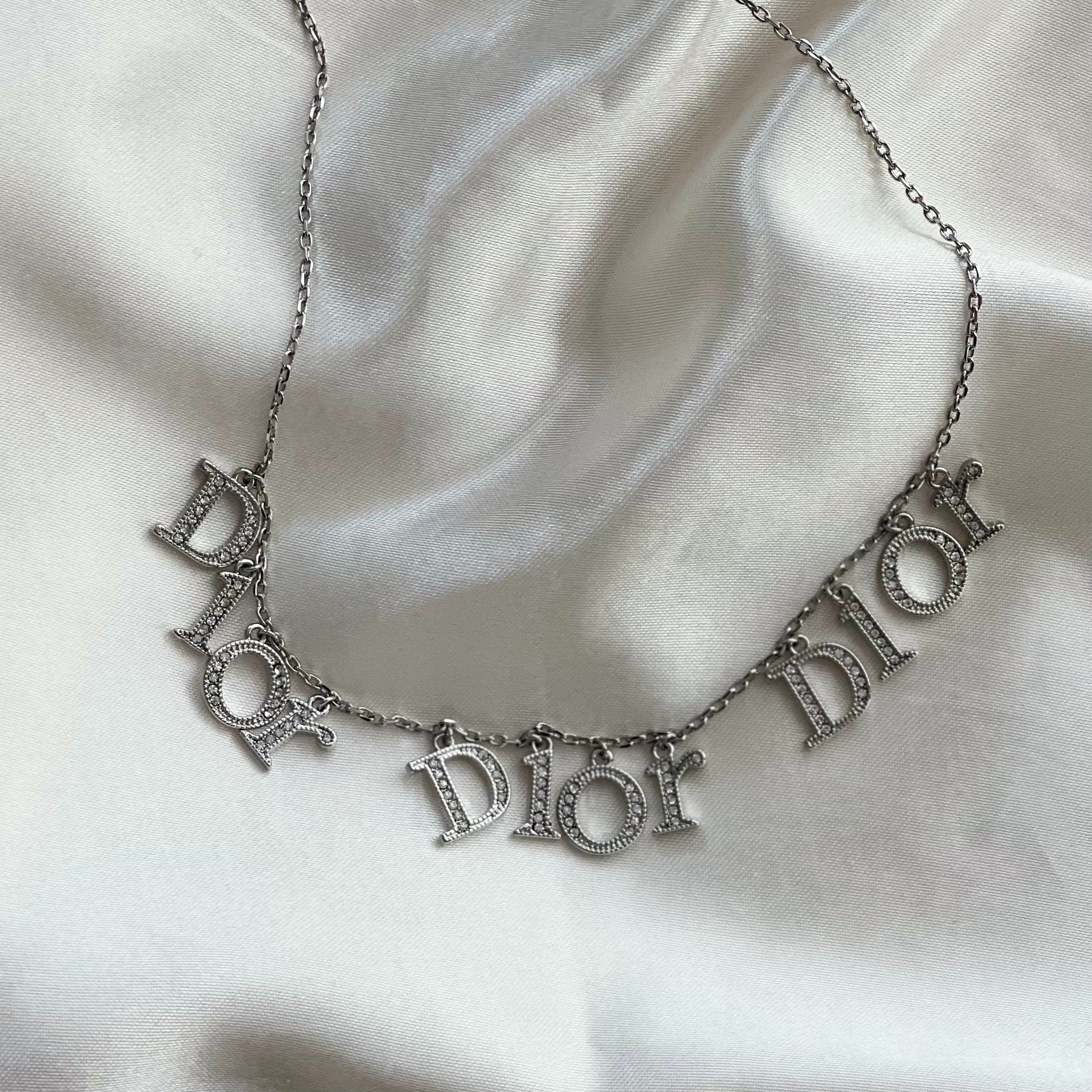 Top 57 về dior monogram necklace mới nhất  cdgdbentreeduvn
