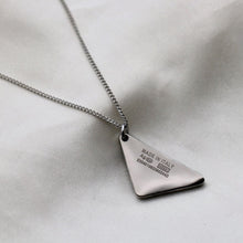 Load image into Gallery viewer, Prada Tag Necklace
