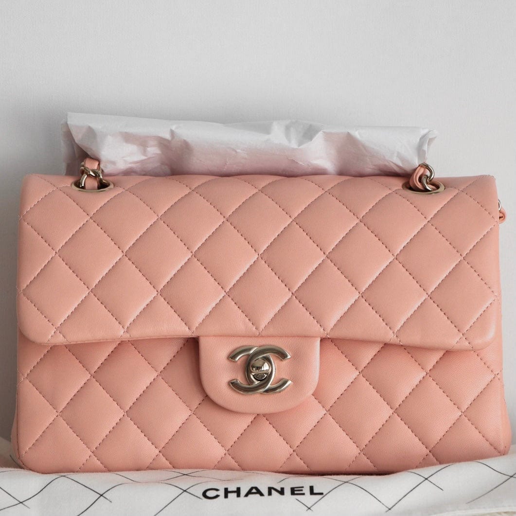 CHANEL Lambskin Quilted Small Double Flap Bag – Reluxe Vintage
