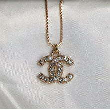 Load image into Gallery viewer, Reluxe Vintage crystal pendant Mini Coco Necklace
