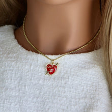 Load image into Gallery viewer, Reluxe Vintage Cupid Necklace
