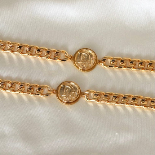 Reluxe Vintage Dior Coin Choker