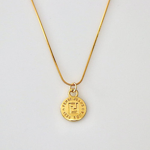 Reluxe Vintage Fendi Pendant Necklace