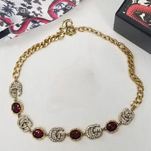 Load image into Gallery viewer, Reluxe Vintage GG Golden Choker
