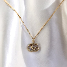 Load image into Gallery viewer, Reluxe Vintage GG Pendant Necklace
