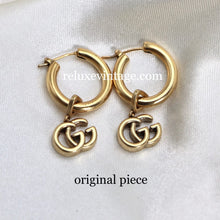 Load image into Gallery viewer, Reluxe Vintage GG Pendant Necklace

