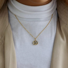 Load image into Gallery viewer, Reluxe Vintage GG Pendant Necklace
