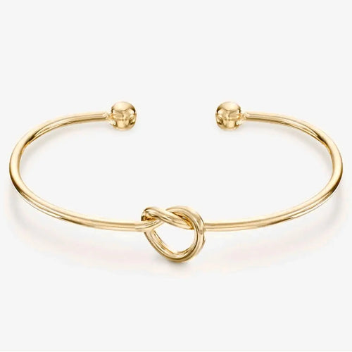 Reluxe Vintage Knotted Cuff Bracelet