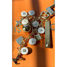 Load image into Gallery viewer, Reluxe Vintage Louis Fleur Charm Necklace
