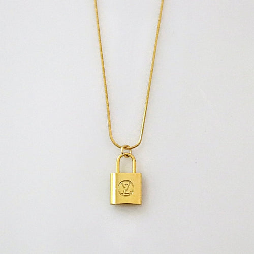 Reluxe Vintage Louis Lock Necklace
