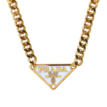 Load image into Gallery viewer, Reluxe Vintage Milano Blanc Gold Necklace
