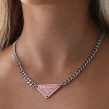 Load image into Gallery viewer, Reluxe Vintage Milano Rose Tag Necklace
