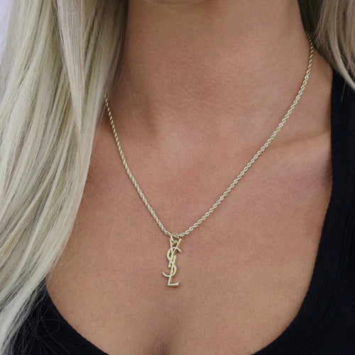 Reluxe Vintage Necklaces YSL Pendant Necklace