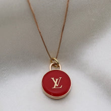 Load image into Gallery viewer, Reluxe Vintage Red Charm Pastilles Charm Necklace

