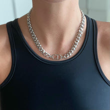 Load image into Gallery viewer, Reluxe Vintage Silver CD Choker
